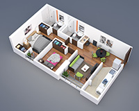 3D Floorplan